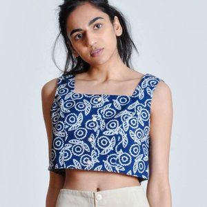 Ilana Kohn Ginny Crop Top Sz 0